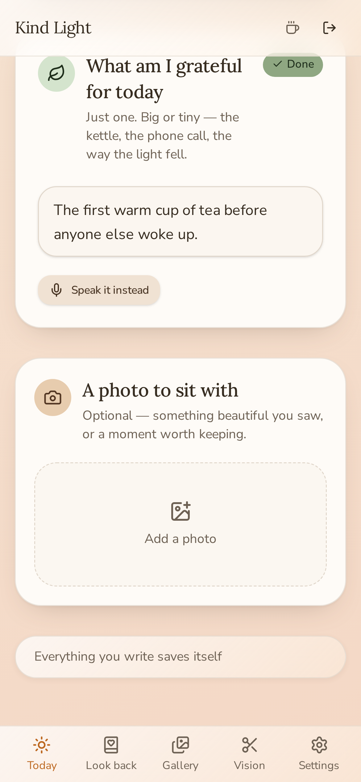 Journal prompts for gratitude and self-love