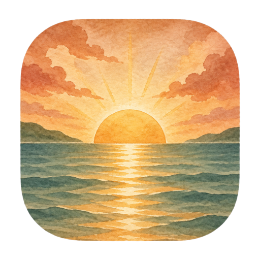 Kind Light sunrise app icon